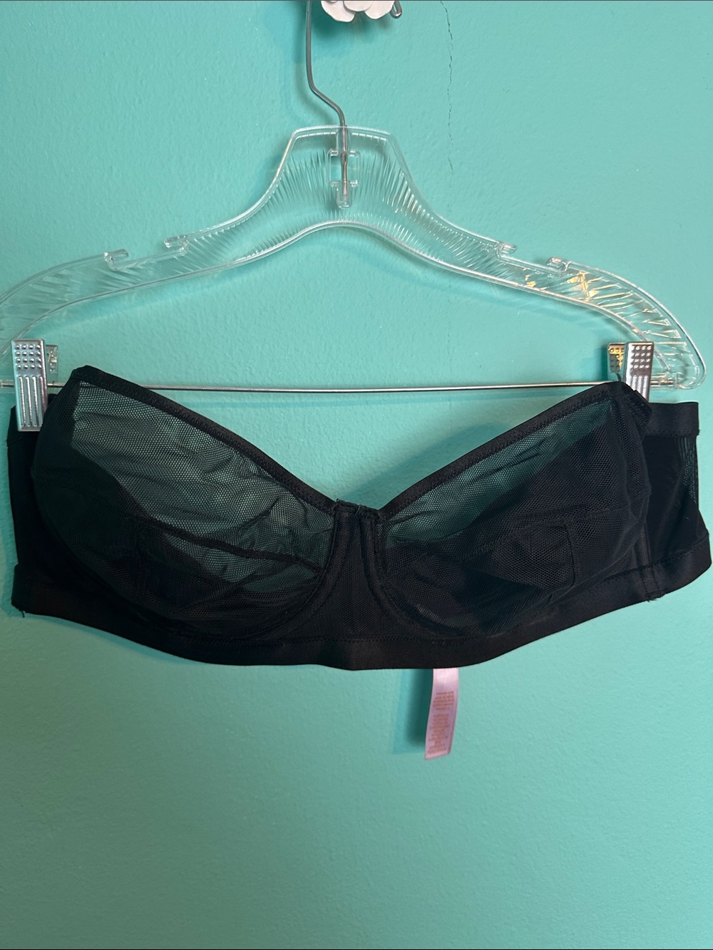 Savage X Fenty Strapless Sheer Underwire Bra 42C